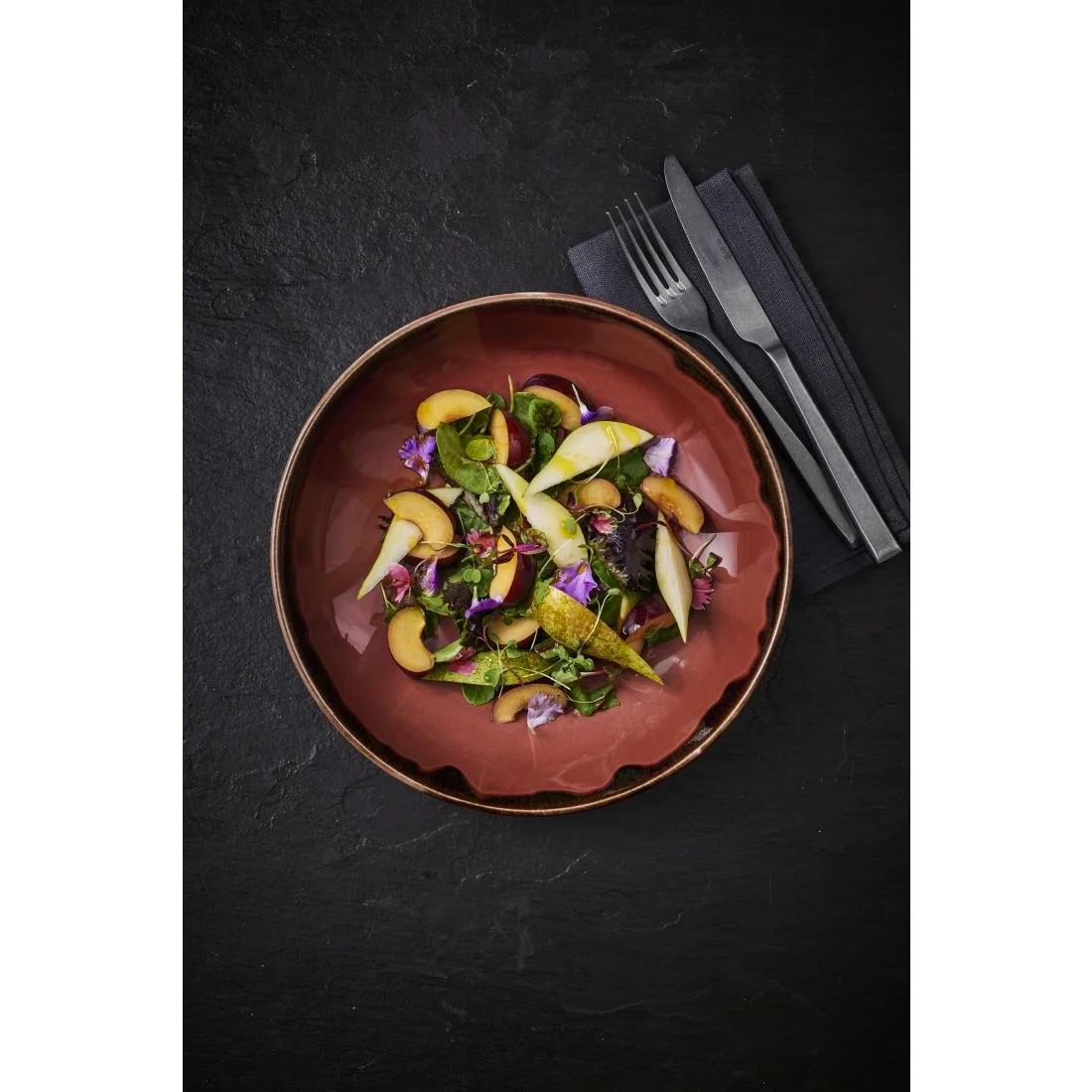 Dudson Harvest Coupe Bowls Plum 248mm (12 Pack) - Image 5