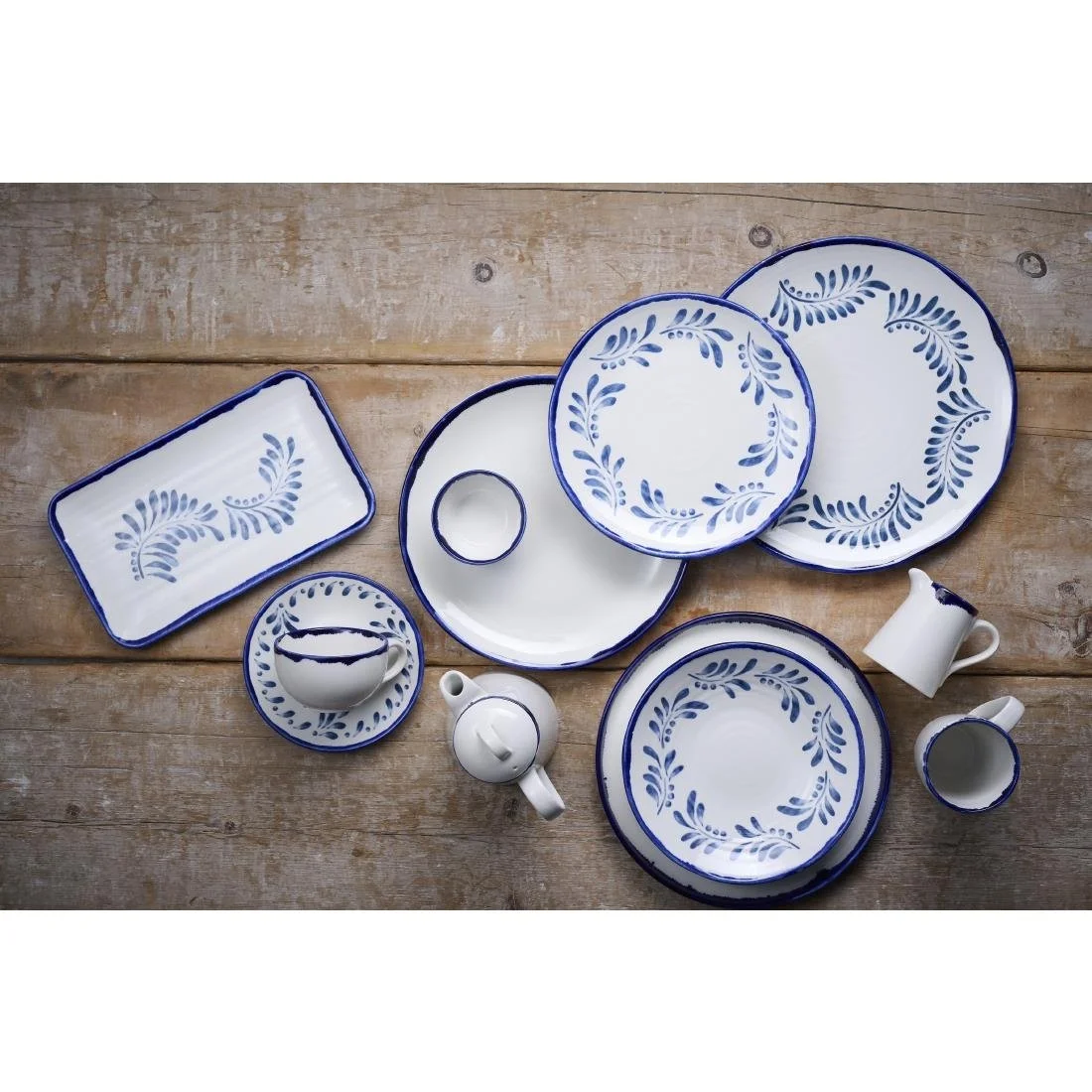 Dudson Harvest Mediterranean Organic Coupe Plates 11.4 inch (12 Pack) - Image 5