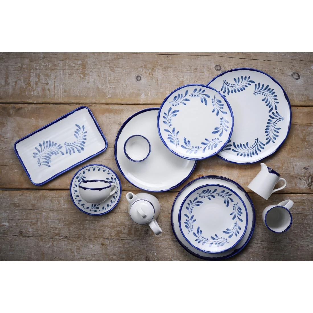 Dudson Harvest Mediterranean Organic Coupe Plates 11.4 inch (12 Pack) - Image 5