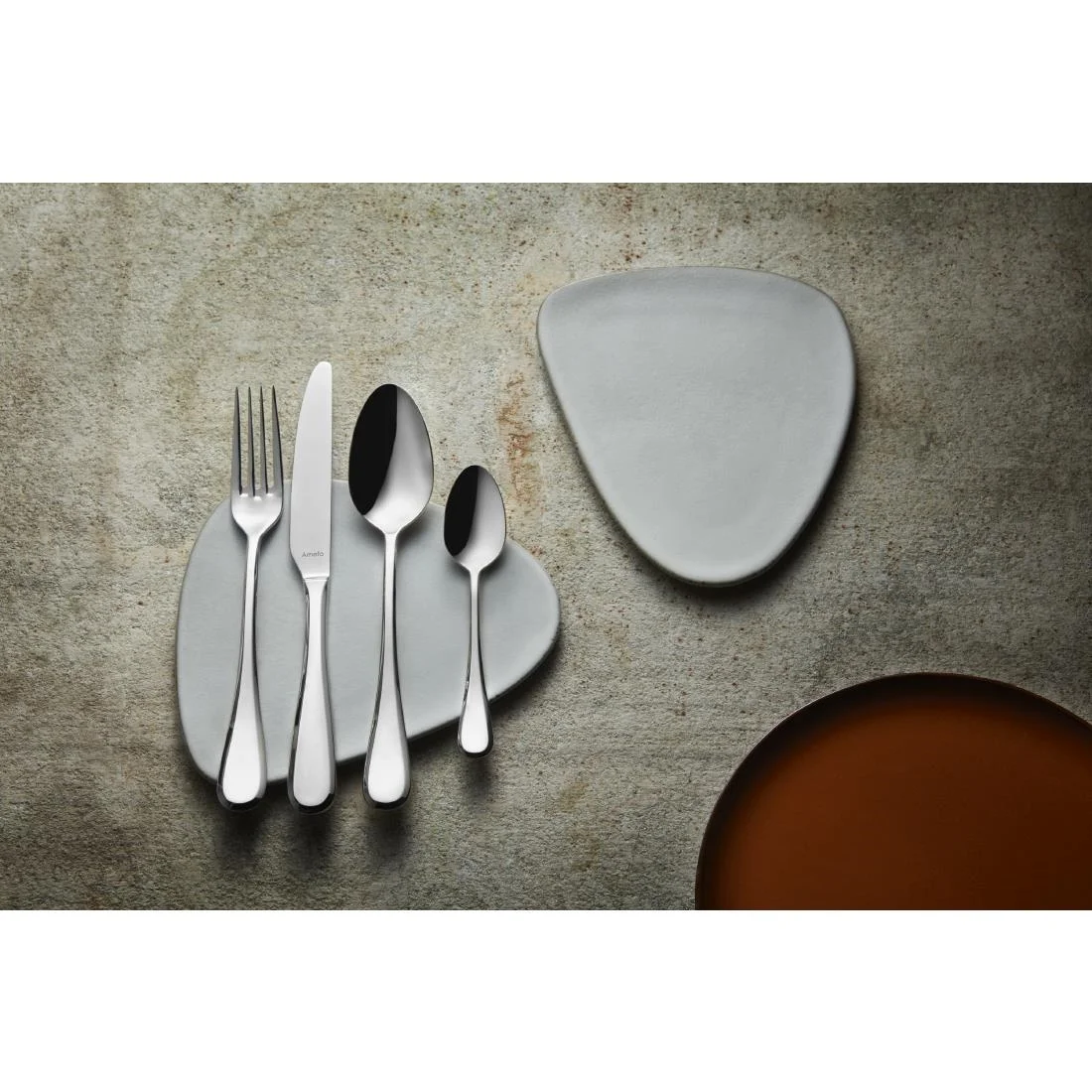 Amefa Drift Dessert Knife (Box 12) - Image 3