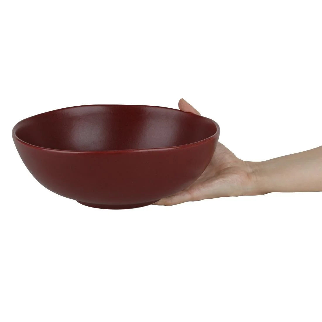 Olympia Build-a-Bowls Deep Bowls Red 225mm (4 Pack) - Image 3