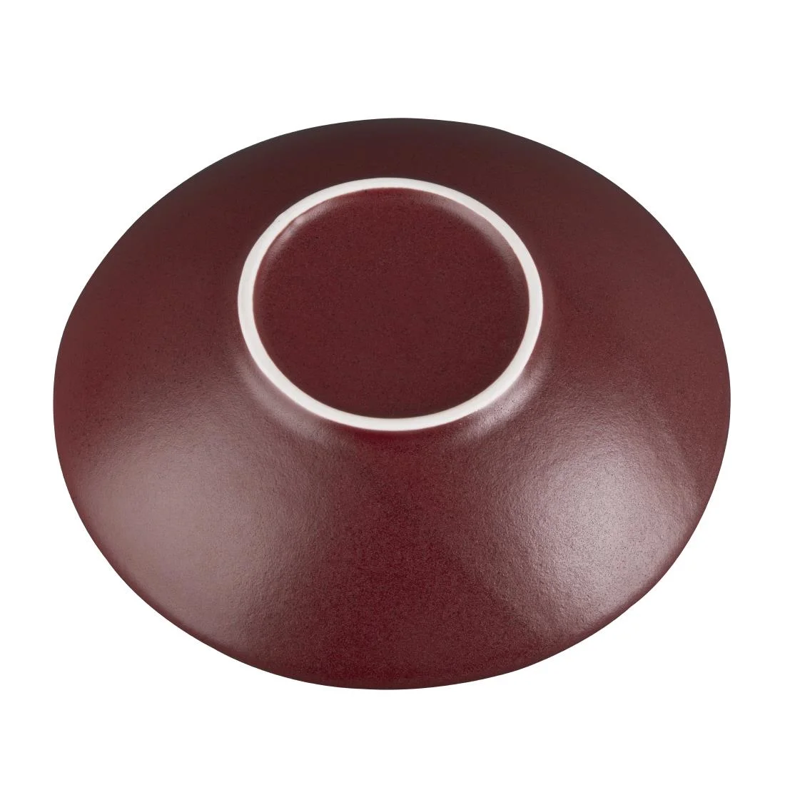 Olympia Build-a-Bowls Flat Bowls Red 195mm (6 Pack) - Image 2