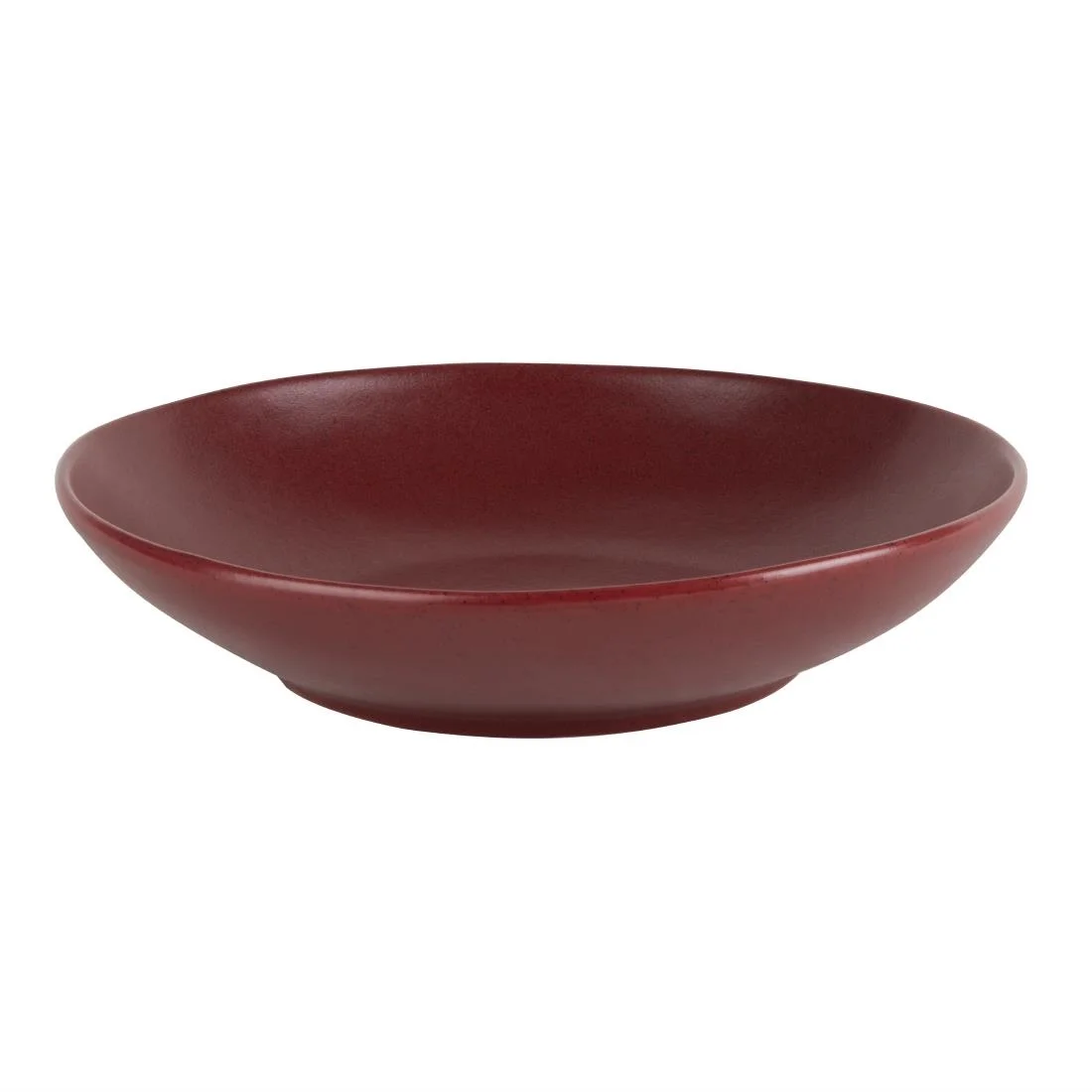 Olympia Build-a-Bowls Flat Bowls Red 250mm (4 Pack) - Image 1