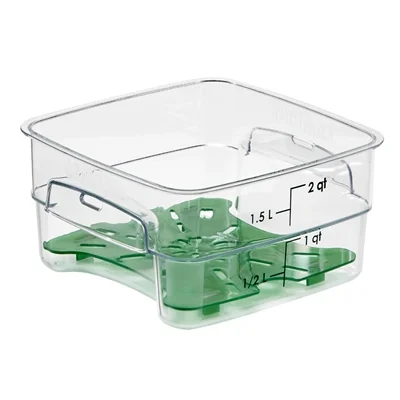 Cambro FreshPro Green Drain Shelf 165x165mm - Image 3