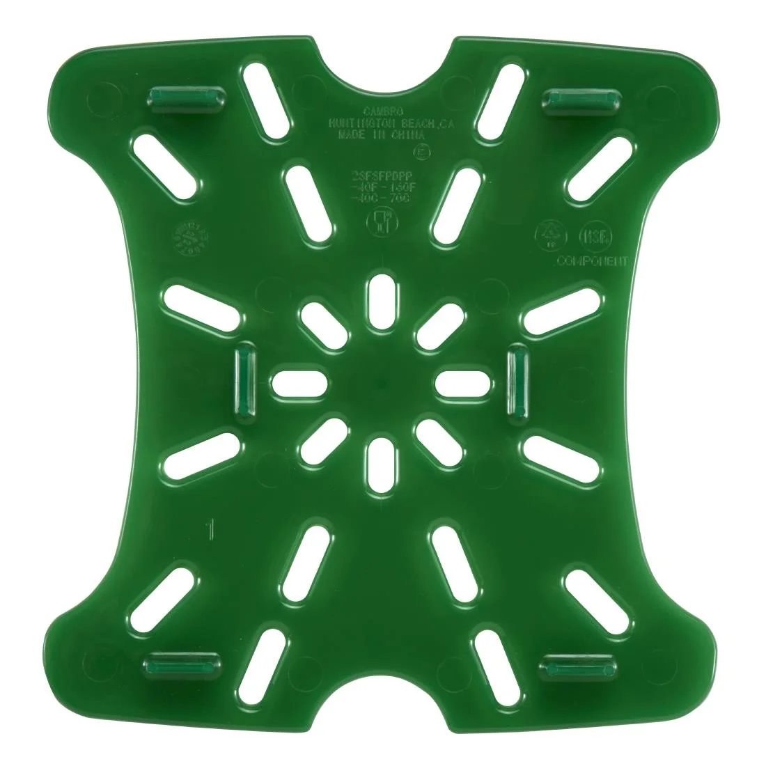 Cambro FreshPro Green Drain Shelf 165x165mm - Image 9