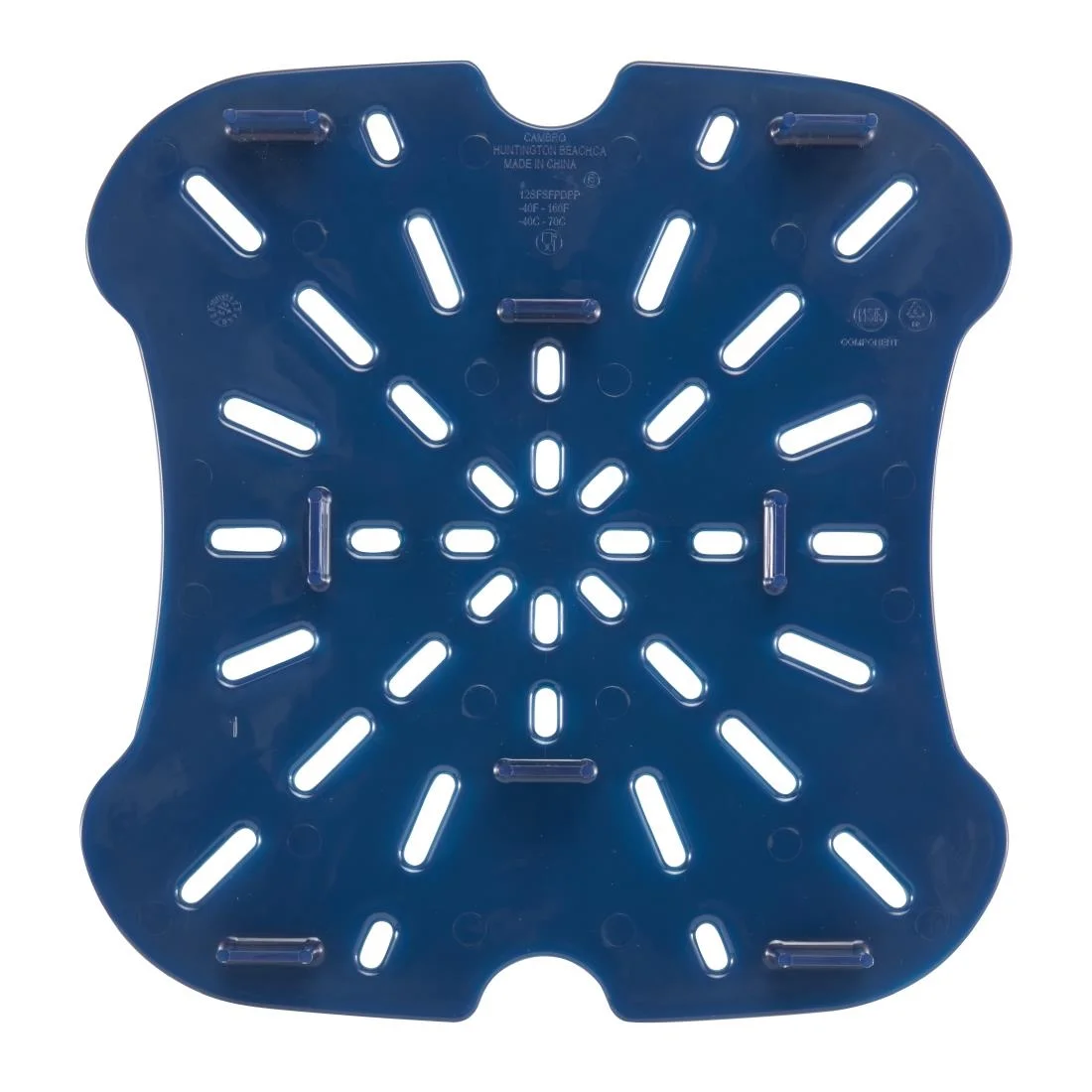 Cambro FreshPro Blue Drain Shelf 235x235mm - Image 6