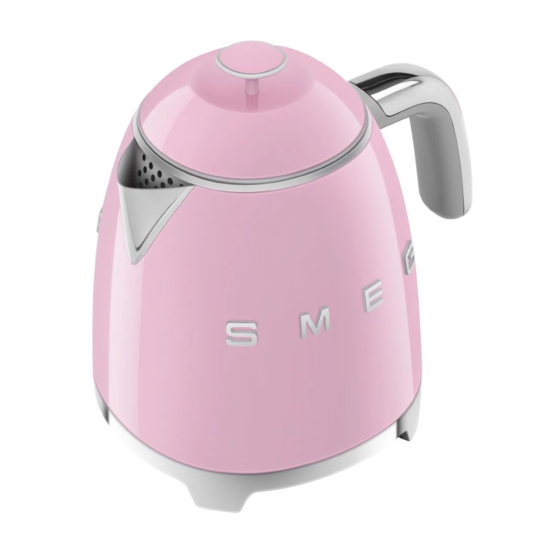 Smeg Mini Kettle Pink KLF05PKUK - Image 1