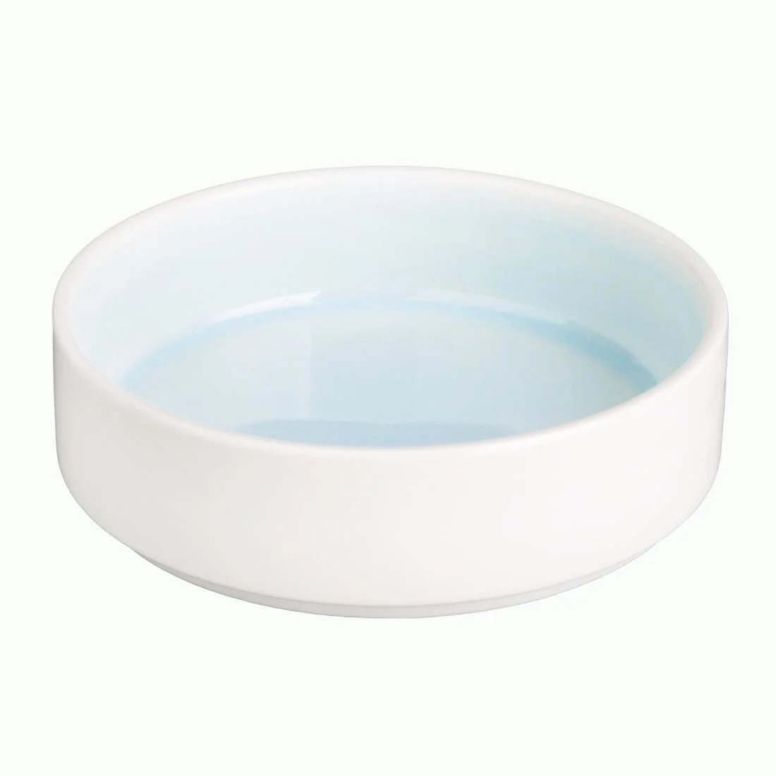Olympia Fondant Stacking Bowls Aqua 152mm (6 Pack)