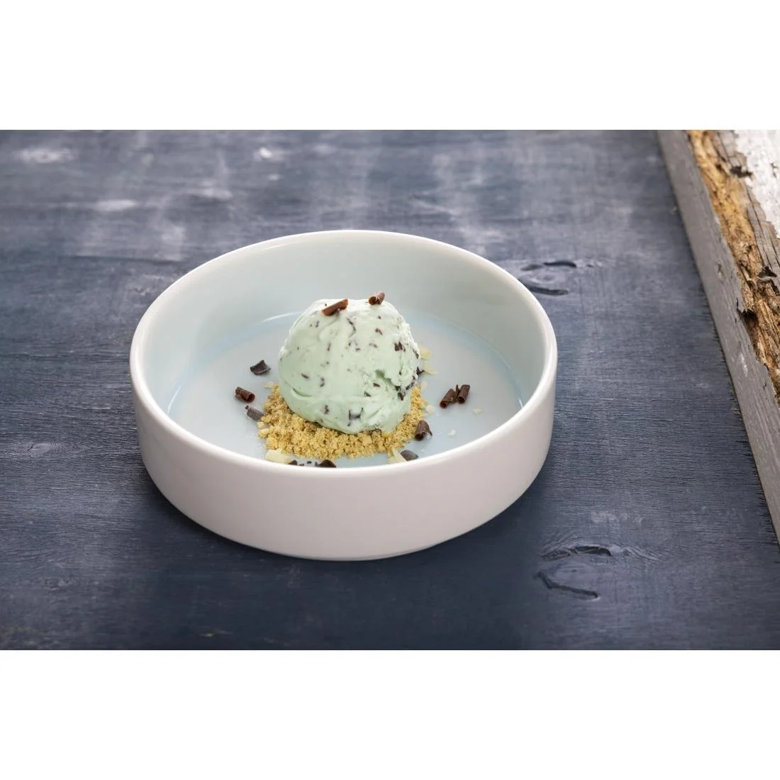 Olympia Fondant Stacking Bowls Aqua 215mm (4 Pack) - Image 2