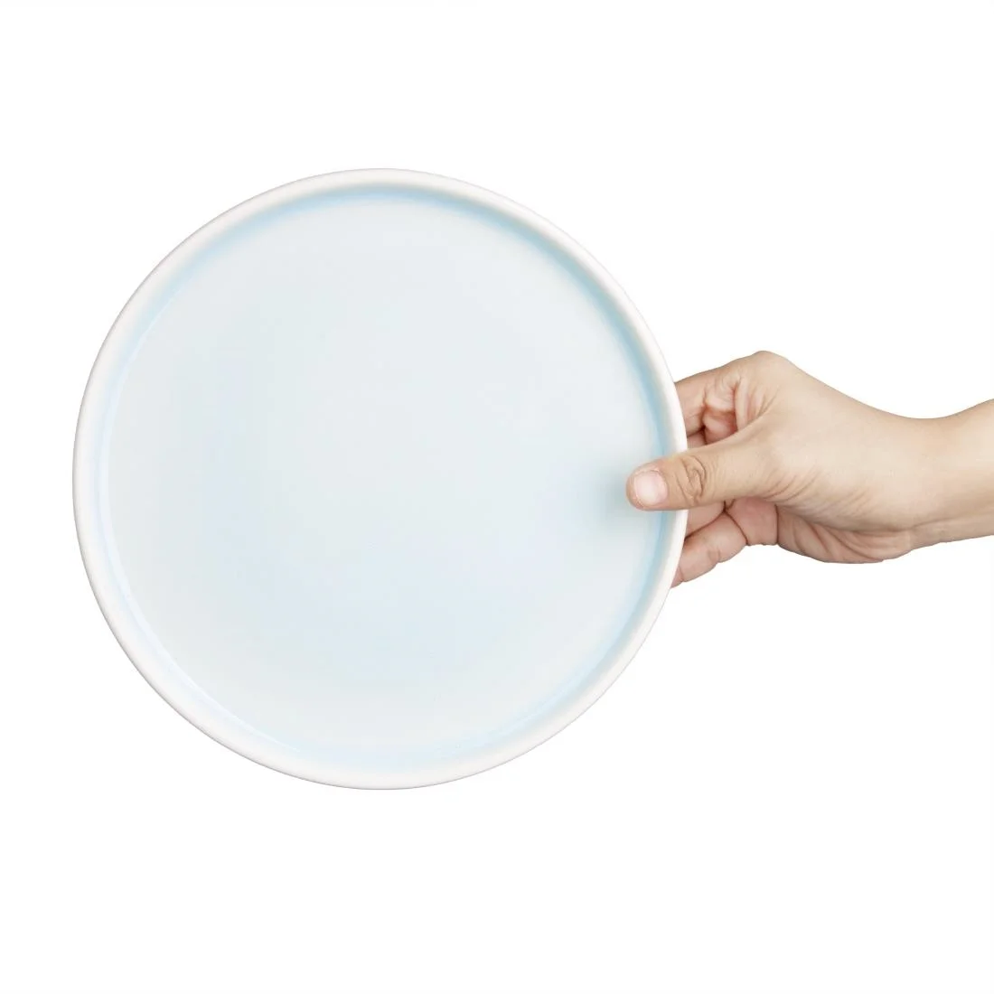 Olympia Fondant Plates Aqua 215mm (6 Pack) - Image 4