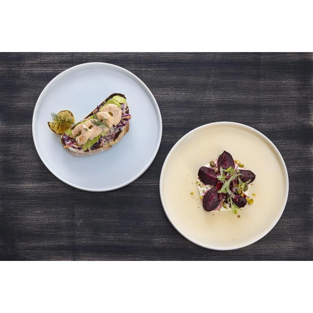 Olympia Fondant Plates Aqua 270mm (4 Pack) - Image 3