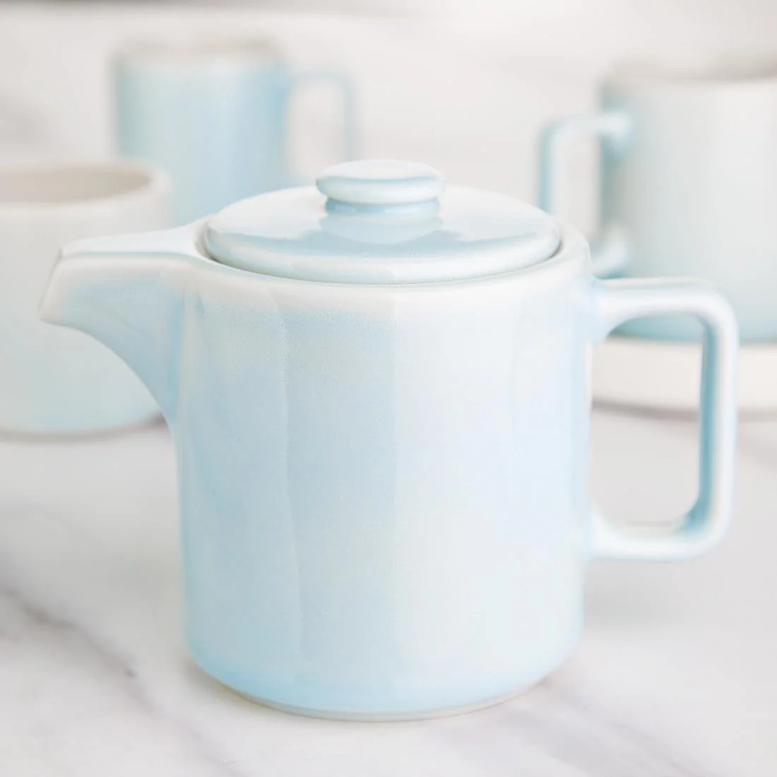 Olympia Fondant Tea Pots Aqua 450ml (2 Pack) - Image 8