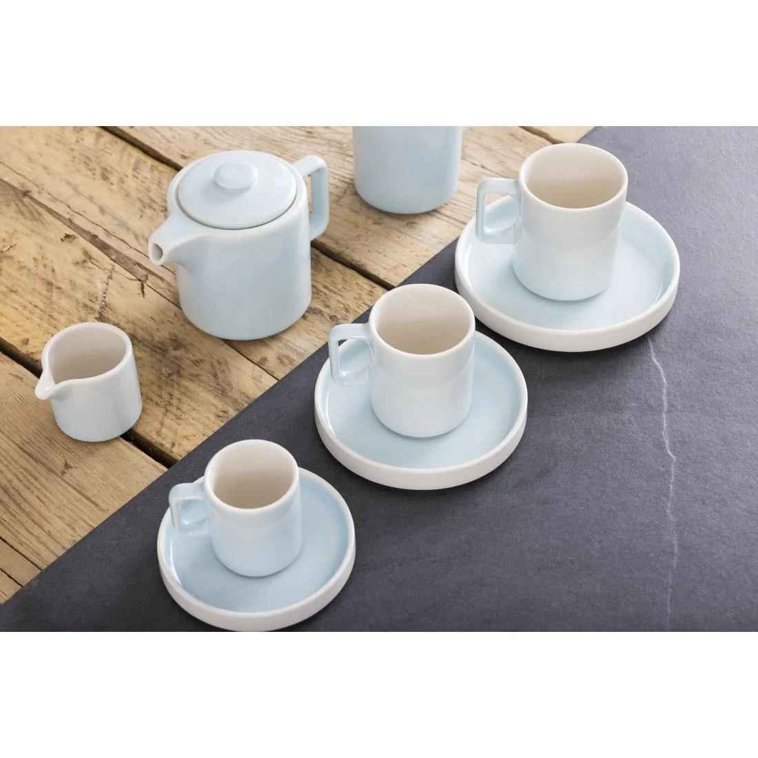 Olympia Fondant Tea Pots Aqua 450ml (2 Pack) - Image 9