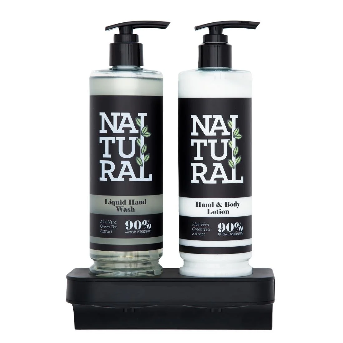 Hotel Complimentary 90% Natural Range Double Magnetic Wall Bracket for 400ml - Image 3