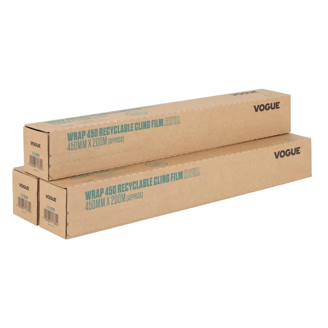 Vogue Wrap450 Eco Cling Film Refill (Pack of 3) - Image 1