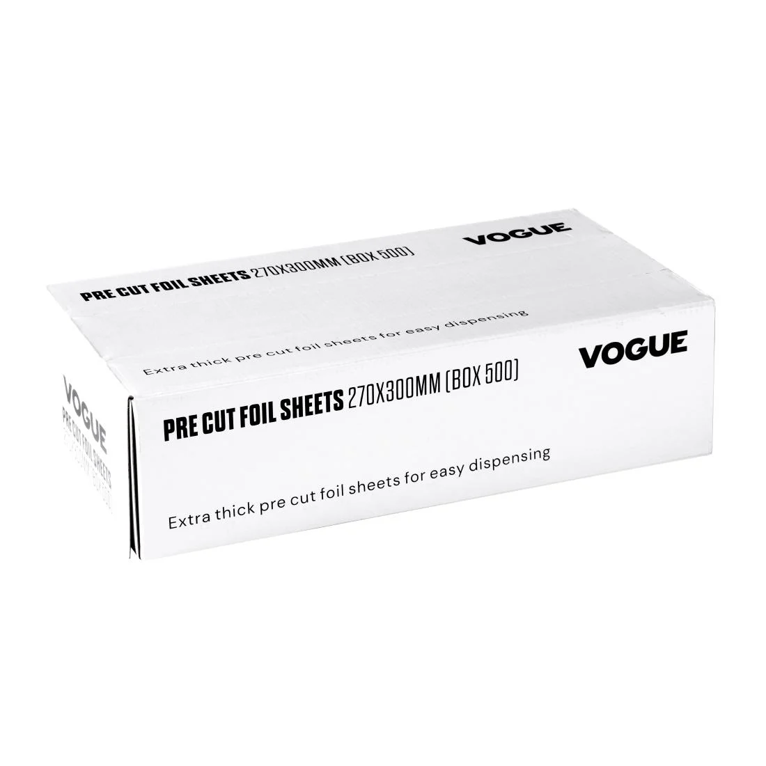 Vogue Aluminium Foil Sheets 270x300mm (Pack of 500)