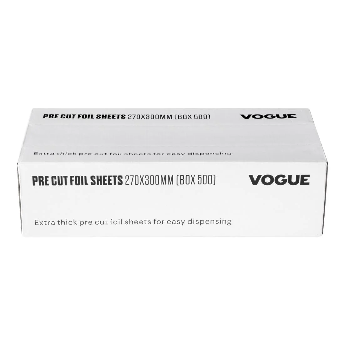Vogue Aluminium Foil Sheets 270x300mm (Pack of 500) - Image 2