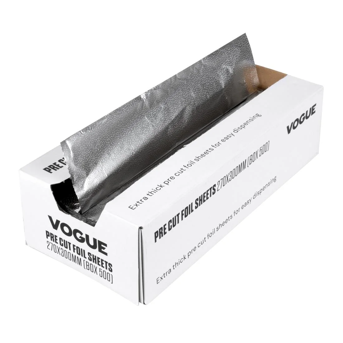 Vogue Aluminium Foil Sheets 270x300mm (Pack of 500) - Image 4