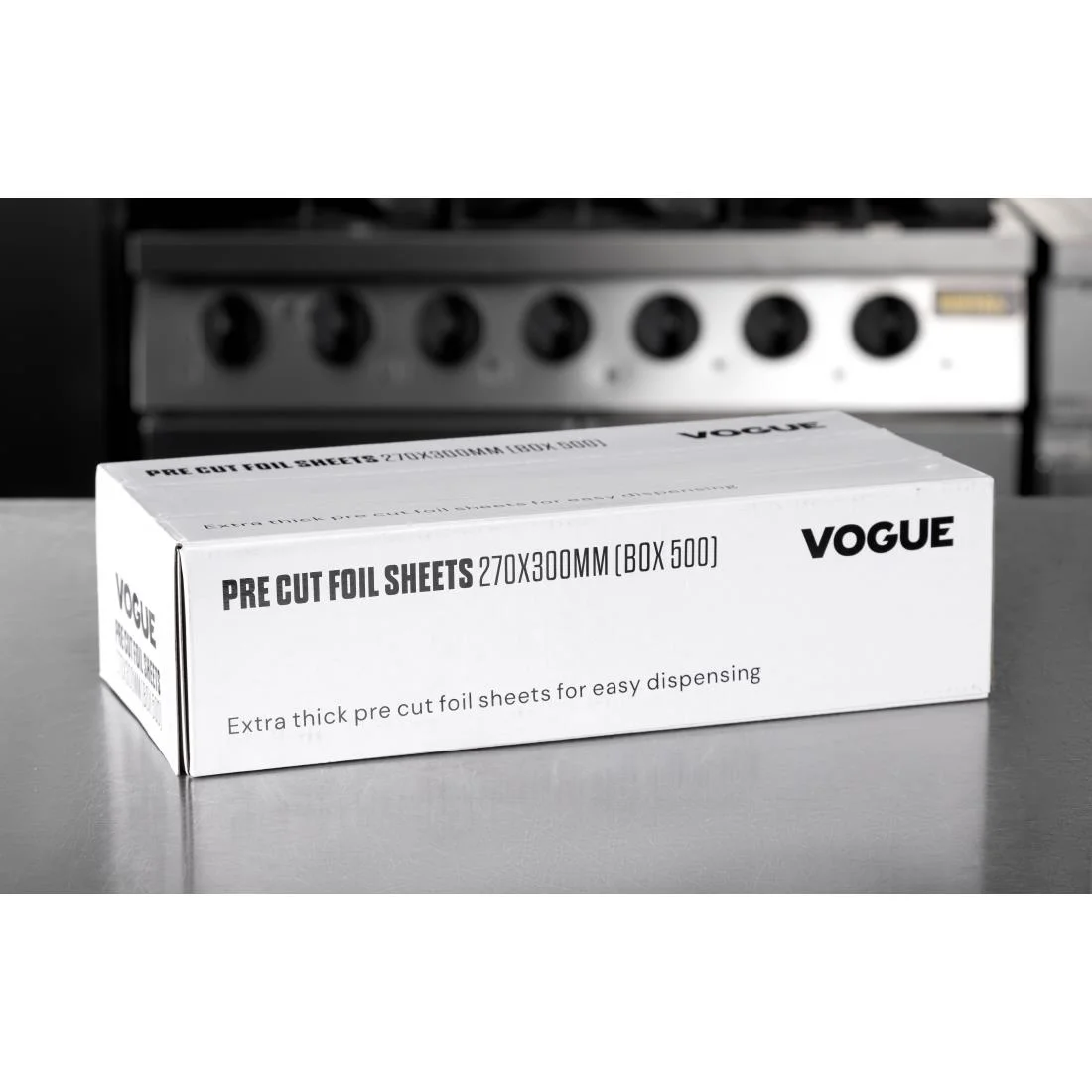 Vogue Aluminium Foil Sheets 270x300mm (Pack of 500) - Image 7
