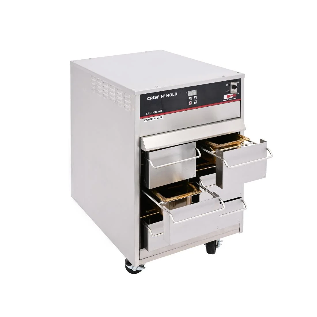 Carter Hoffmann Vertical Crisp 'N Hold Holding Cabinet VCNH2W3S - Image 3
