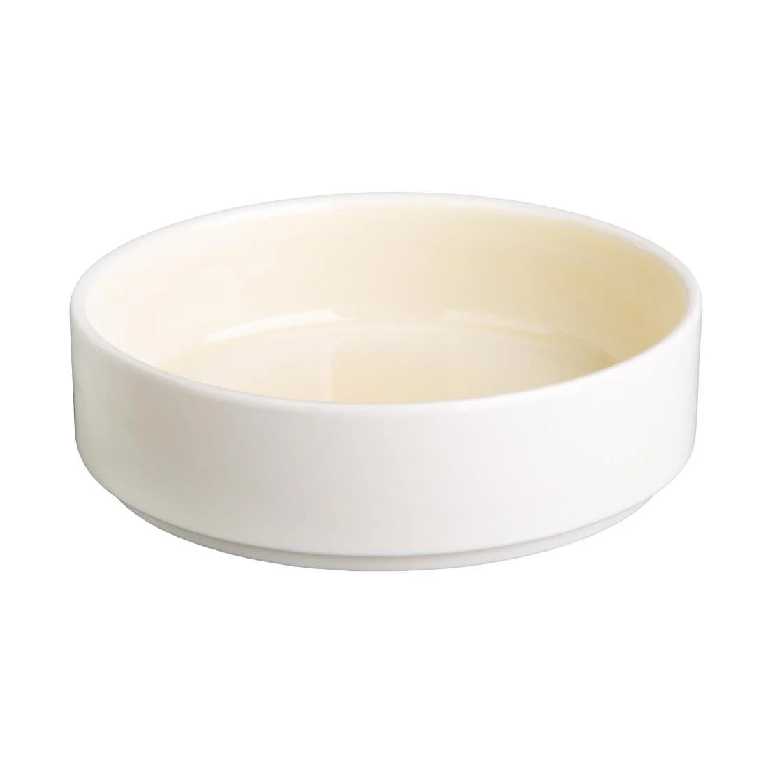 Olympia Fondant Stacking Bowls Lemon 152mm (6 Pack) - Image 1