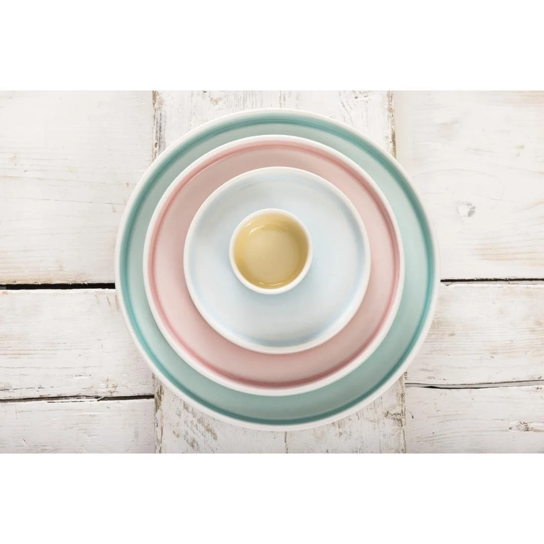 Olympia Fondant Plates Aqua 156mm (6 Pack) - Image 7