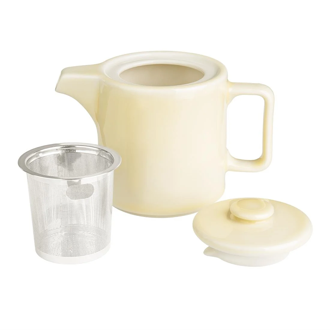 Olympia Fondant Tea Pots Lemon 450ml (2 Pack) - Image 3