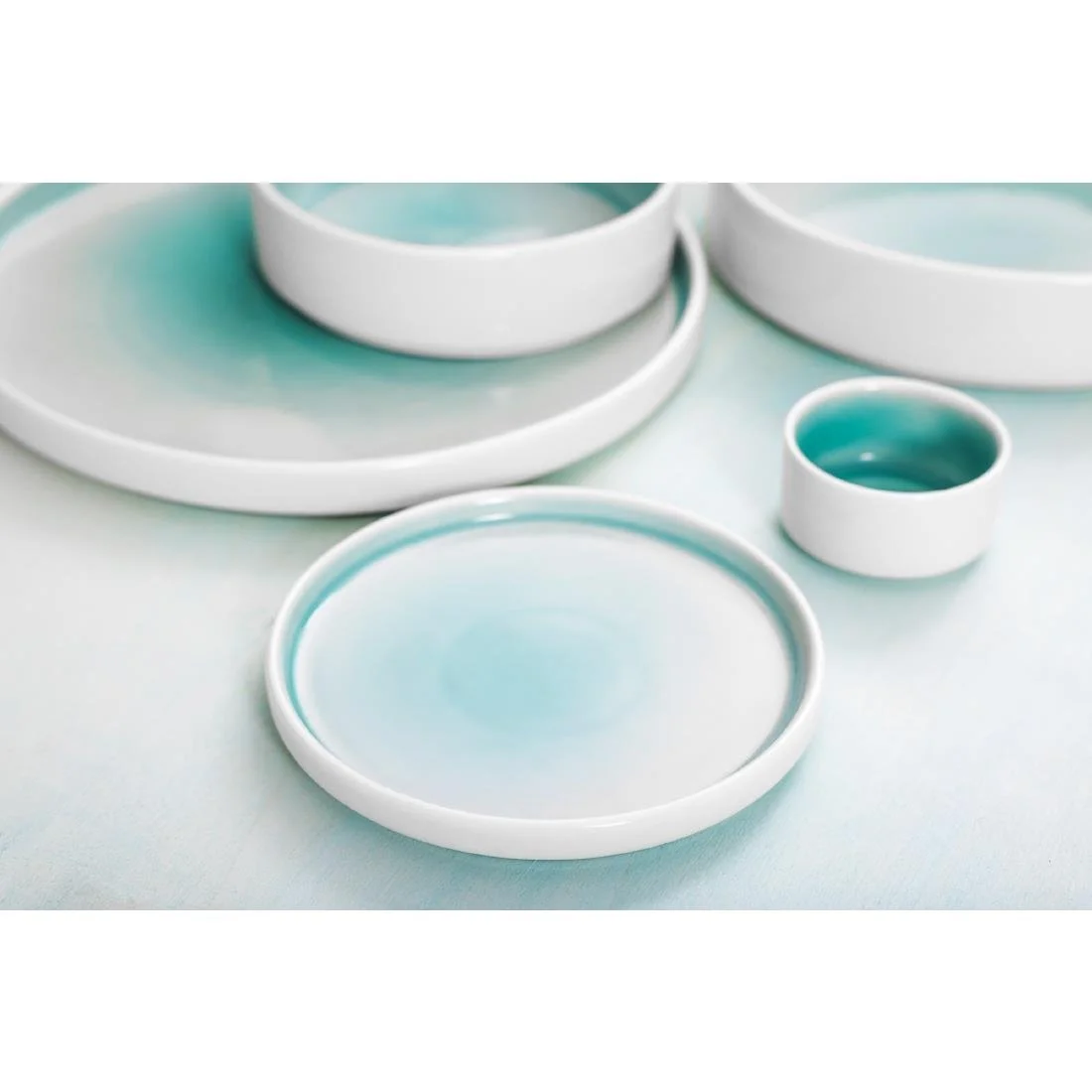 Olympia Fondant Plates Mint 156mm (6 Pack) - Image 2