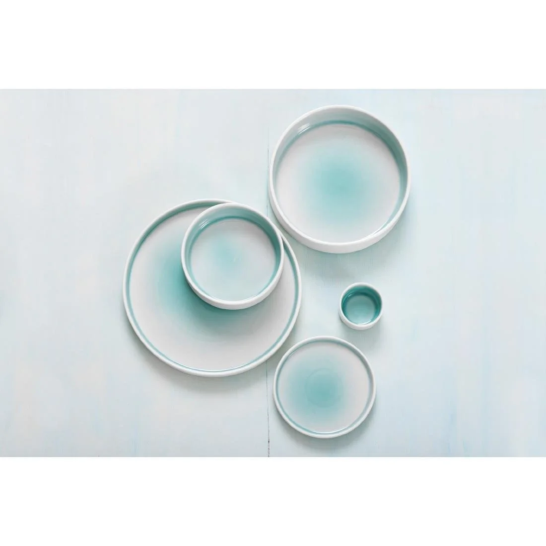 Olympia Fondant Plates Mint 270mm (4 Pack) - Image 5