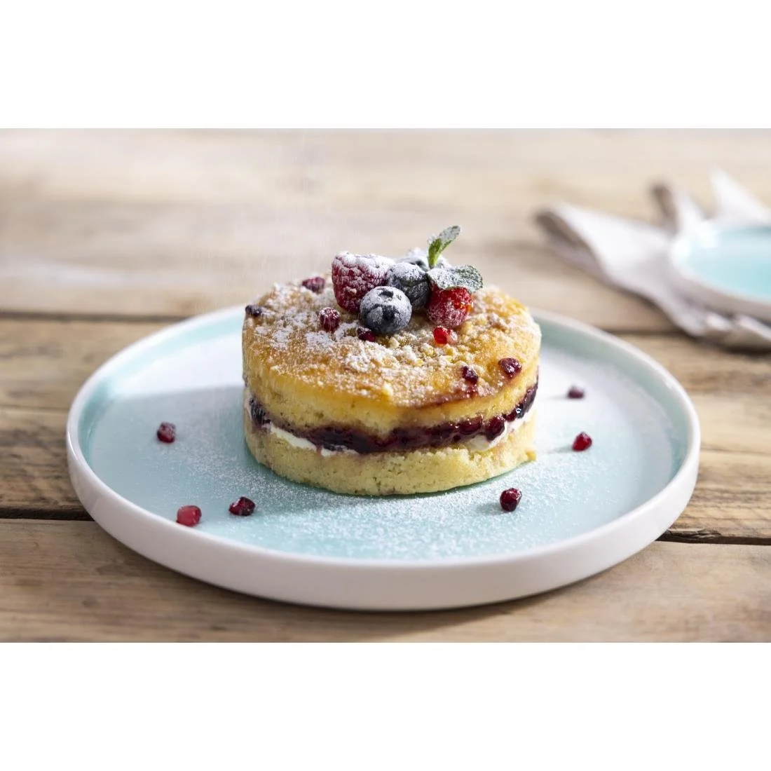 Olympia Fondant Plates Mint 270mm (4 Pack) - Image 6