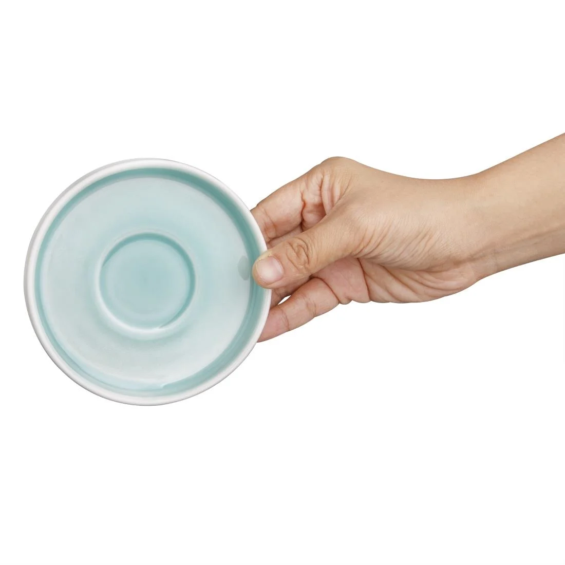 Olympia Fondant Saucers Mint 115mm (6 Pack) - Image 6