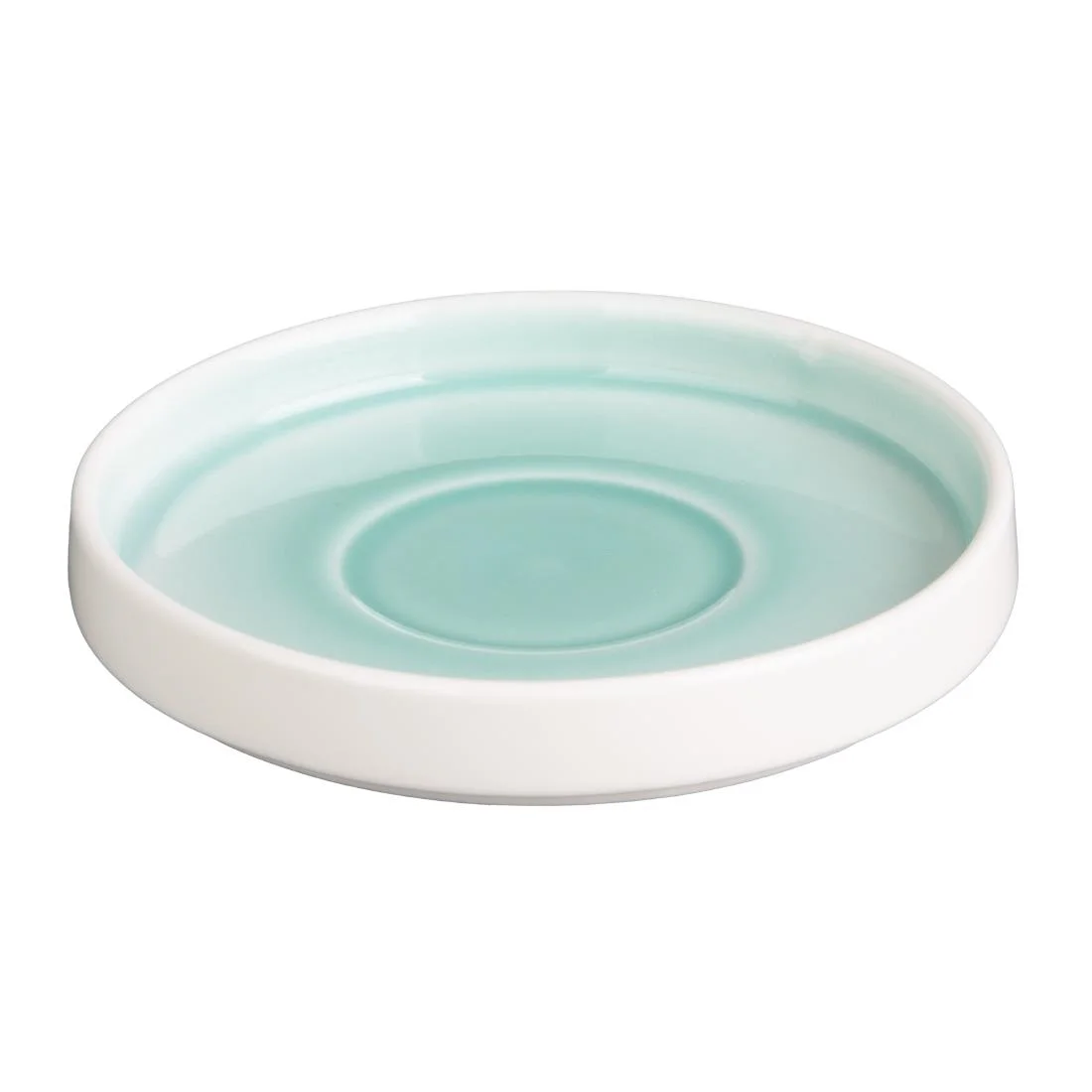 Olympia Fondant Saucers Mint 136mm (6 Pack) - Image 1