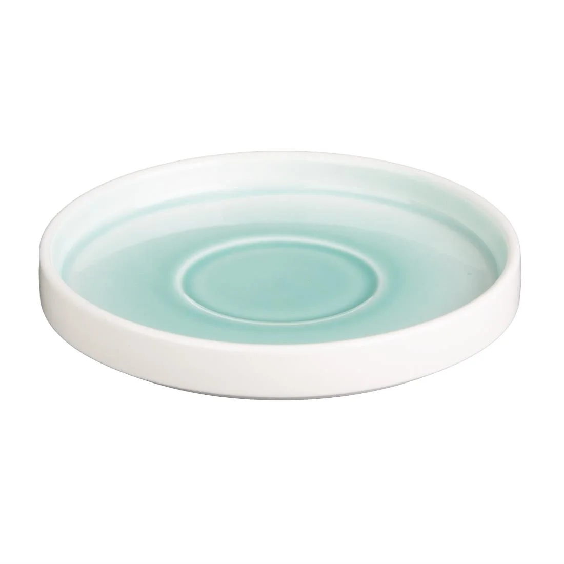 Olympia Fondant Saucers Mint 155mm (6 Pack) - Image 1