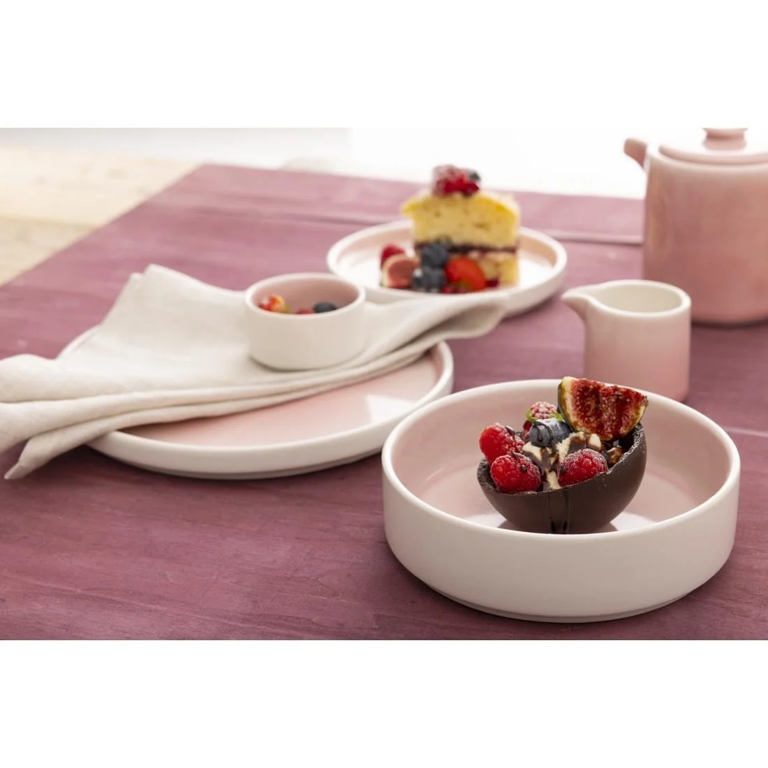 Olympia Fondant Milk Jug Pink - 87ml (Box 12) - Image 3
