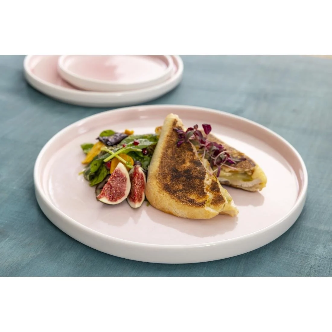 Olympia Fondant Plates Pink 215mm (6 Pack) - Image 7