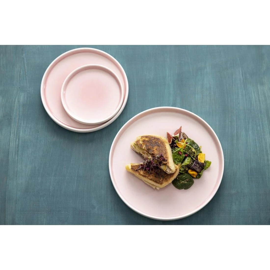 Olympia Fondant Plates Pink 270mm (4 Pack) - Image 6