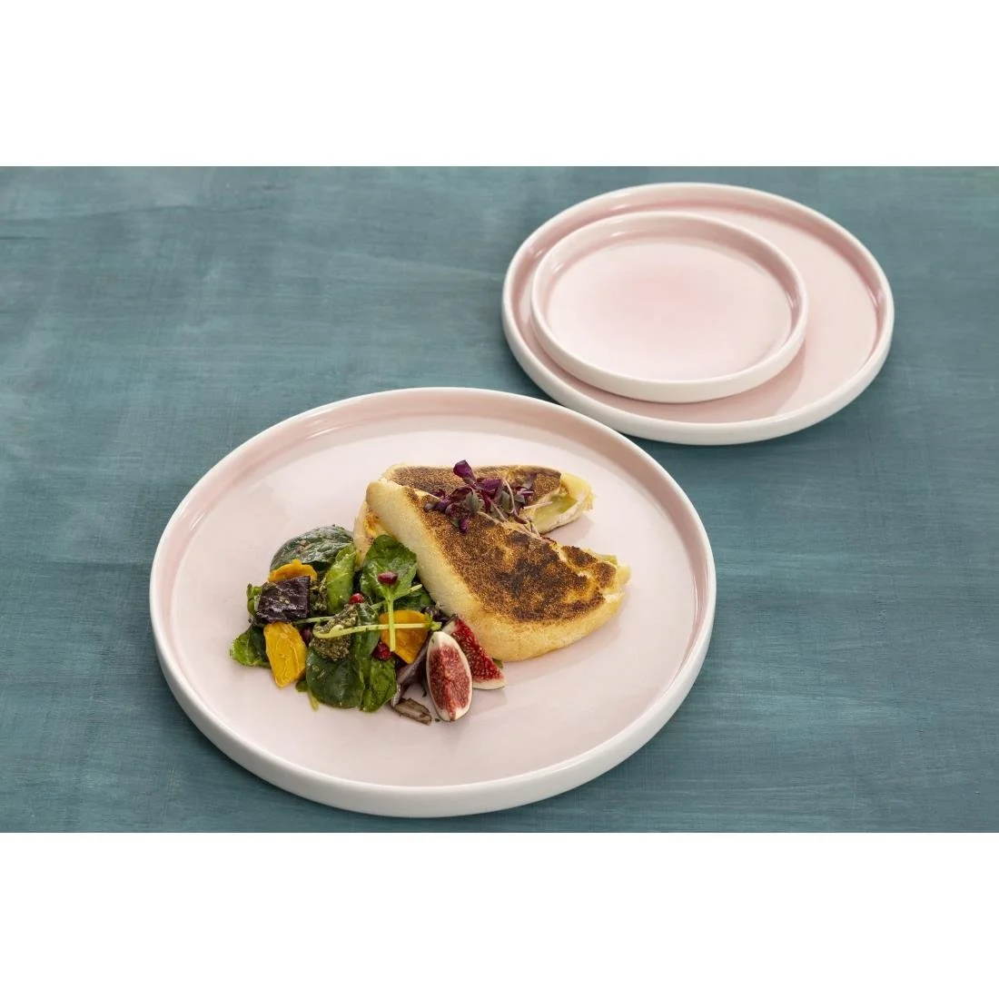 Olympia Fondant Plates Pink 270mm (4 Pack) - Image 5