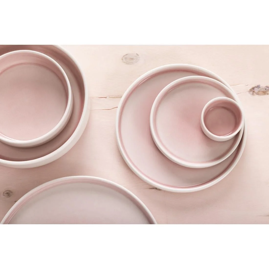 Olympia Fondant Plates Pink 270mm (4 Pack) - Image 11