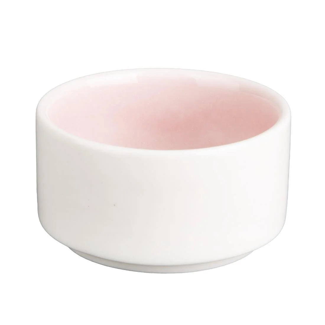 Olympia Fondant Dipping Dishes Pink 68mm (12 Pack) - Image 1