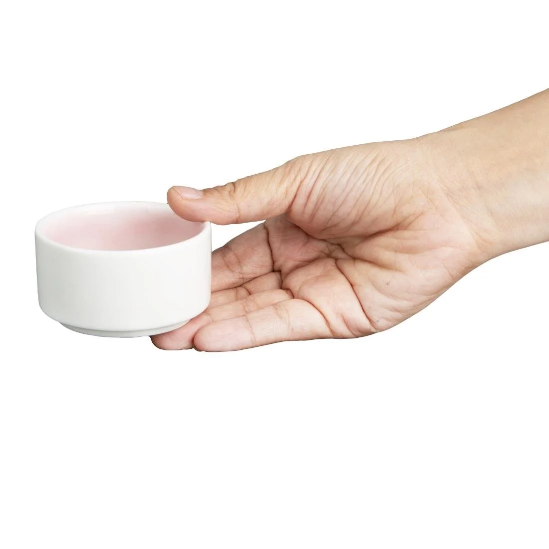 Olympia Fondant Dipping Dishes Pink 68mm (12 Pack) - Image 6