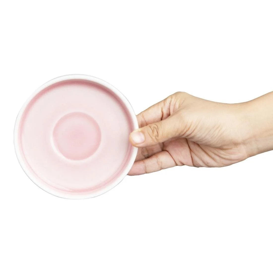 Olympia Fondant Saucers Pink 115mm (6 Pack) - Image 6