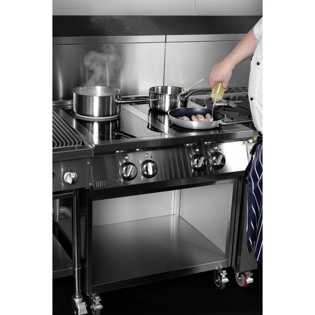 Buffalo Freestanding 4 Zone Induction Hob - Image 14