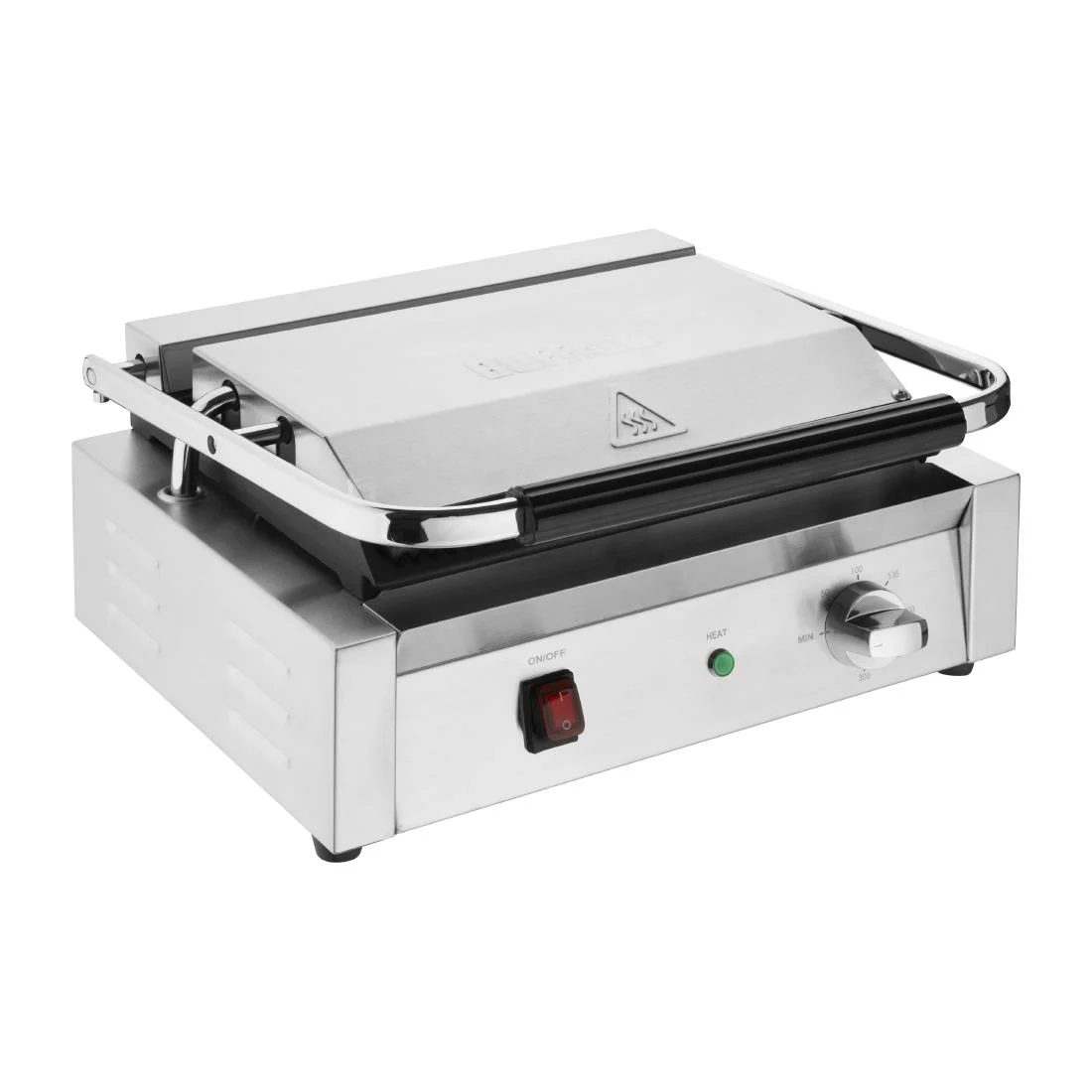 Buffalo Bistro Large Ribbed Contact Grill