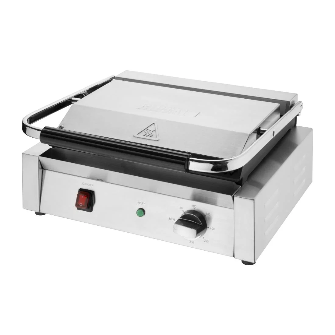 Buffalo Bistro Large Ribbed Contact Grill - Image 3