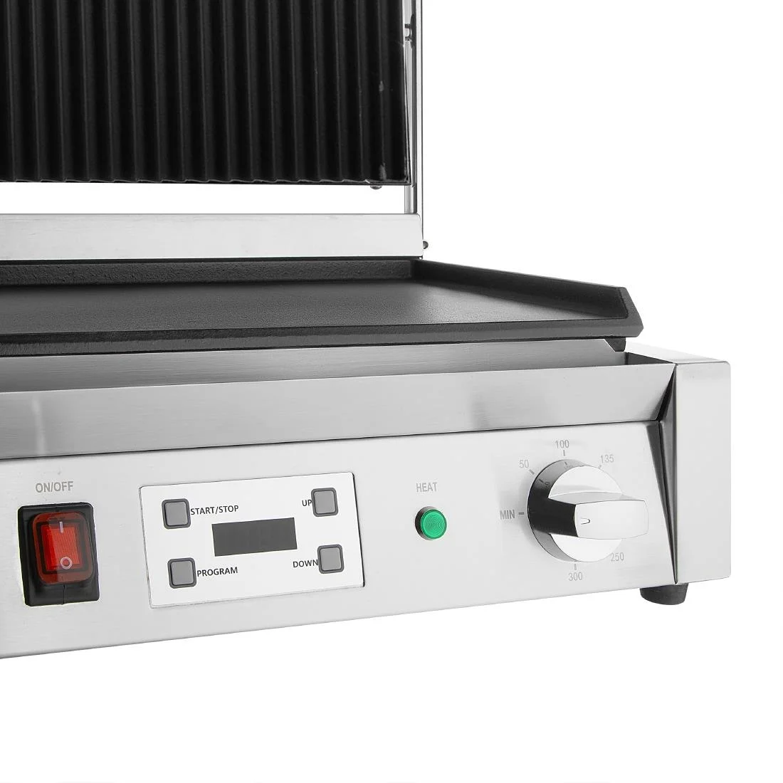Buffalo Extra Large Contact Grill Ribbed & Flat Plate - Image 6