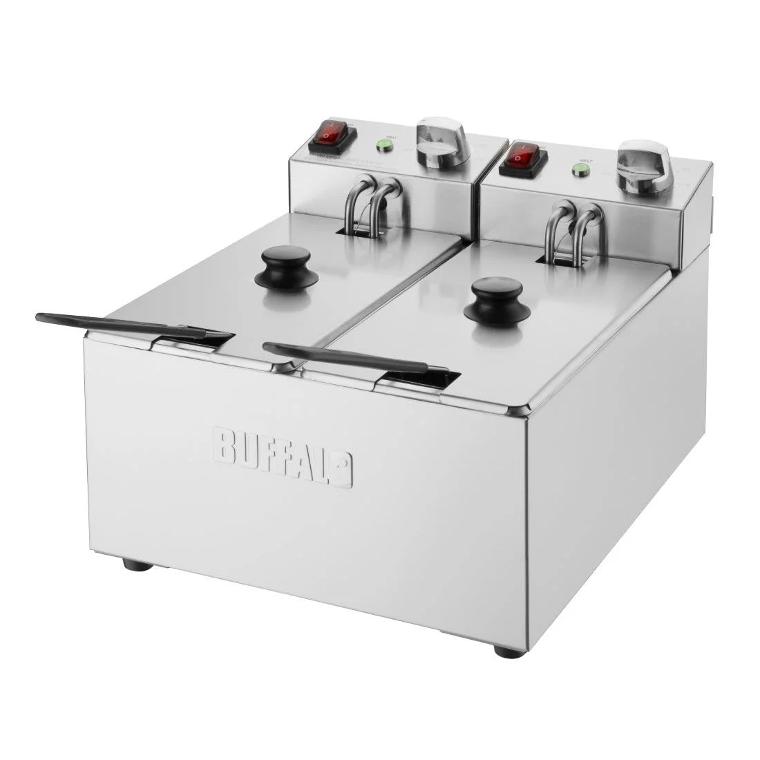 Buffalo Countertop Electric Fryer 2x3Ltr - Image 5