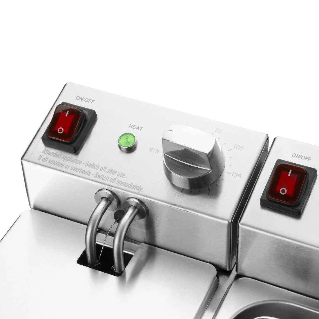 Buffalo Countertop Electric Fryer 2x3Ltr - Image 7