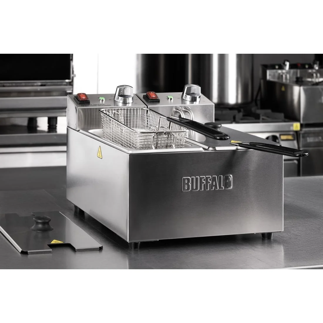 Buffalo Countertop Electric Fryer 2x3Ltr - Image 9