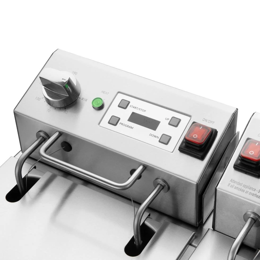 Buffalo Countertop Electric Fryer with Timer 2x8Ltr - Image 6