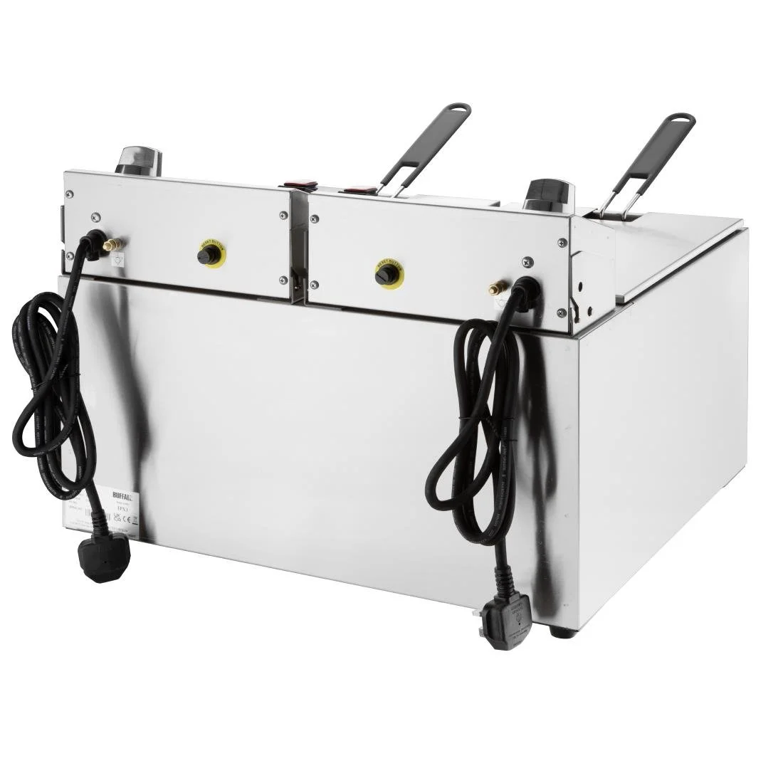 Buffalo Countertop Electric Fryer with Timer 2x8Ltr - Image 8
